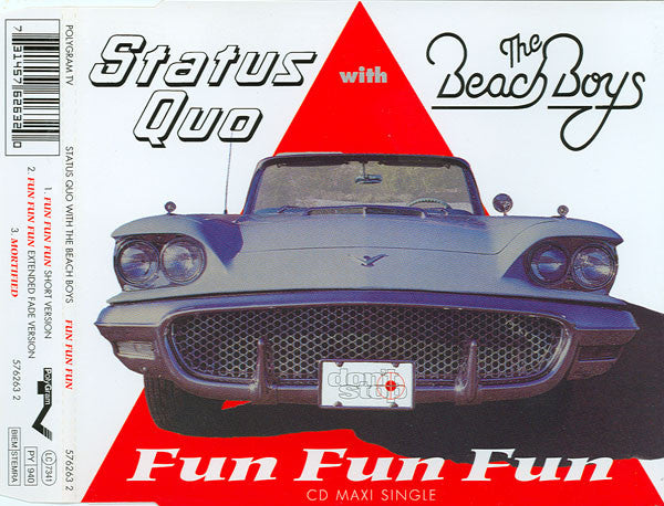 Status Quo With The Beach Boys : Fun Fun Fun (CD, Maxi)