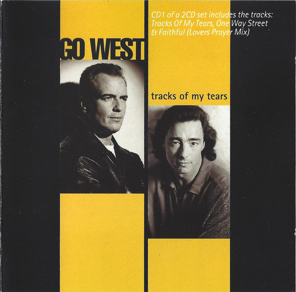 Go West : Tracks Of My Tears (CD, Single, CD1)