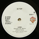 ZZ Top : Legs (7", Single, Pap)