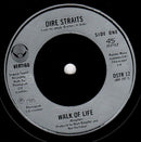 Dire Straits : Walk Of Life (7", Single, Sol)