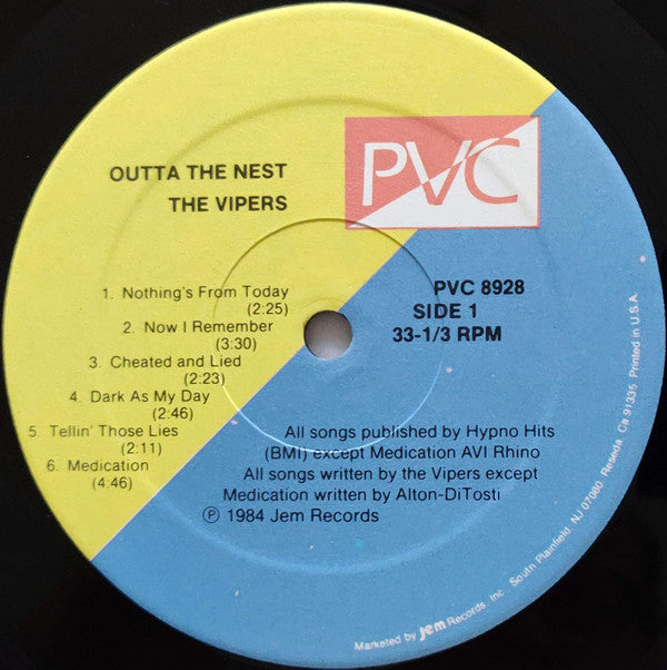 The Vipers (4) : Outta The Nest (LP, Album)