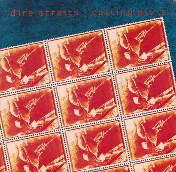 Dire Straits : Calling Elvis (7", Single, Pap)