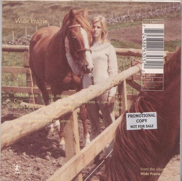 Linda McCartney : Wide Prairie (CD, Single)