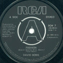 David Bowie : Fashion (7", Single, Pus)