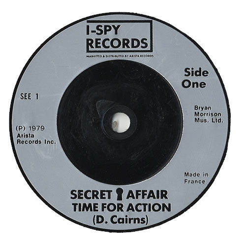 Secret Affair : Time For Action (7", Single, Fre)