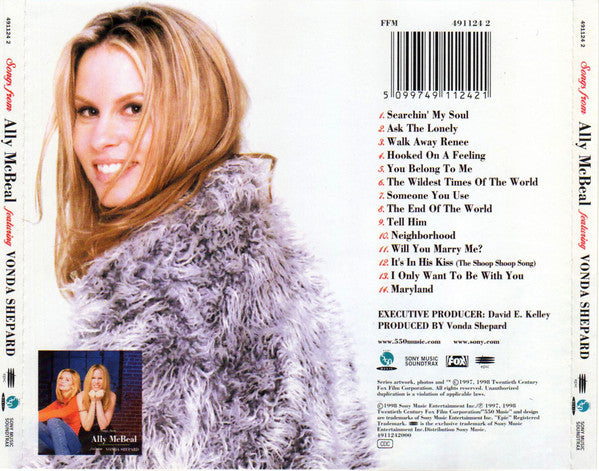 Vonda Shepard : Songs From Ally McBeal (CD, Album, RE)