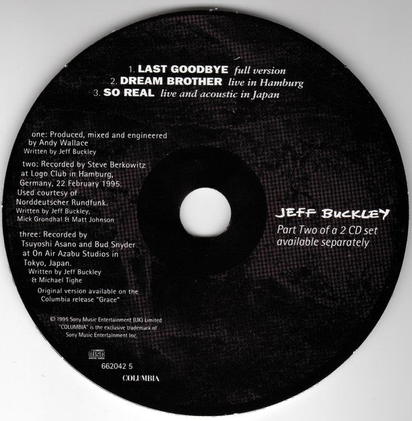 Jeff Buckley : Last Goodbye (CD, Single, Ltd, CD1)