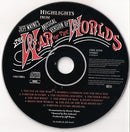Jeff Wayne : Highlights From Jeff Wayne's Musical Version Of The War Of The Worlds (CD, Album, RE, RM)