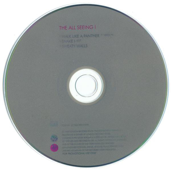 The All Seeing I : Walk Like A Panther (CD, Single, Promo)