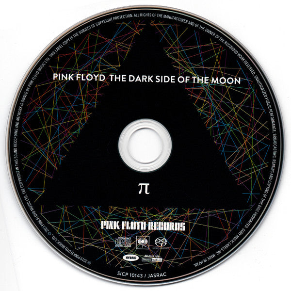 Pink Floyd : The Dark Side Of The Moon (SACD, Hybrid, Multichannel, Album, Ltd, RE, 50t)