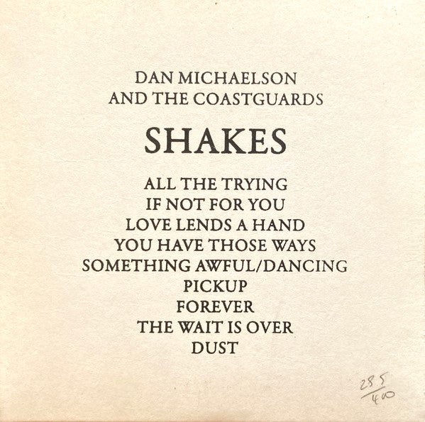 Dan Michaelson & The Coastguards : Shakes (CD, Album, Num)