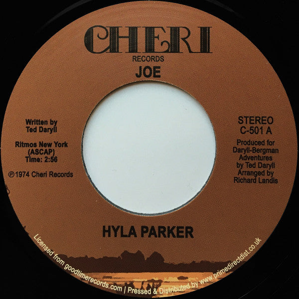 Hyla Parker : Joe/Quiet Tunes (7", RSD, RE)