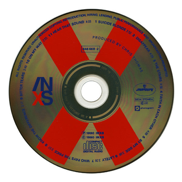 INXS : X (CD, Album)