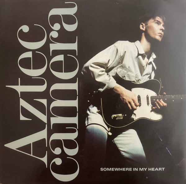 Aztec Camera : Somewhere In My Heart (12", Single, Dam)