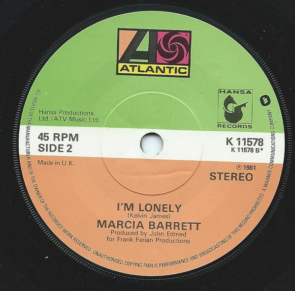 Marcia Barrett : You  (7")