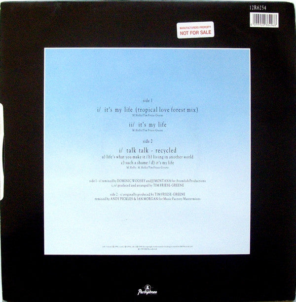 Talk Talk : It's My Life (12", Single)