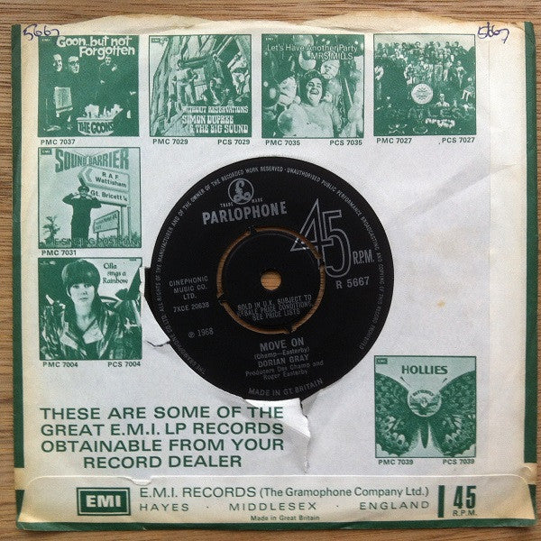 Dorian Gray (10) : I've Got You On My Mind (7")