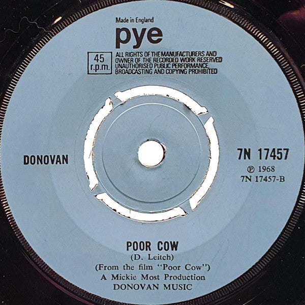 Donovan : Jennifer Juniper (7", Single, Pus)