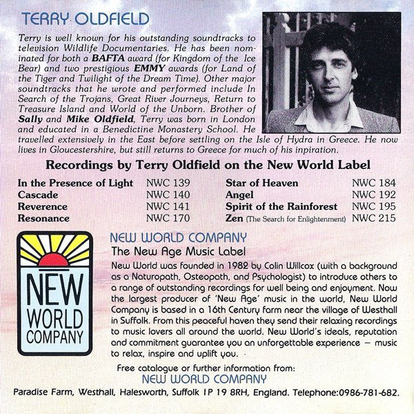 Terry Oldfield : Spirit Of The Rainforest (CD, Album)