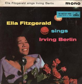 Ella Fitzgerald : Ella Fitzgerald Sings Irving Berlin (7", EP, Mono)