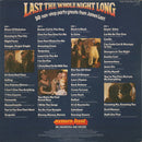 James Last : Last The Whole Night Long: 50 Non-Stop Party Greats From James Last. (2xLP, Comp, RM)