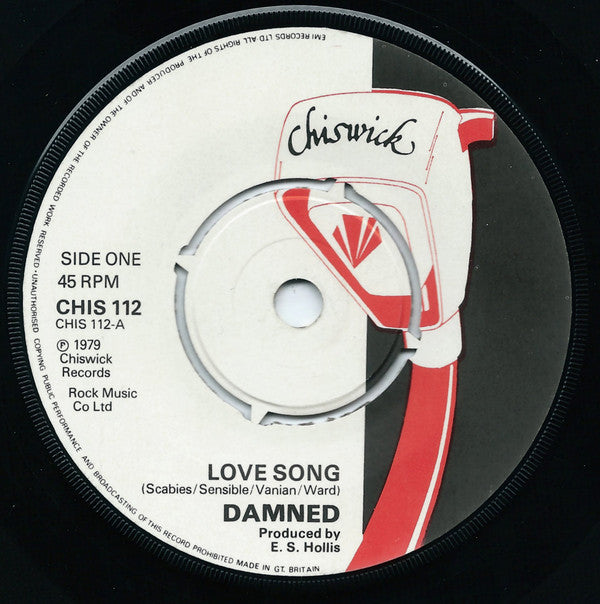 The Damned : Love Song (7", Single, Sen)