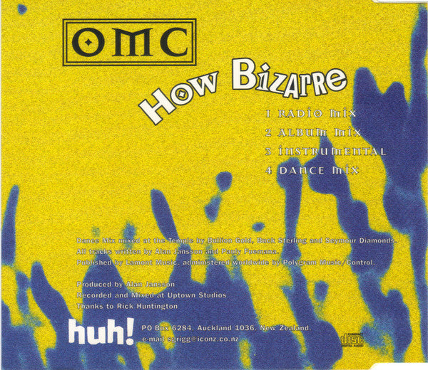 OMC : How Bizarre (CD, Single)