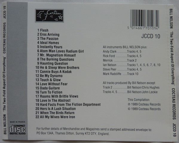 Bill Nelson : The Two-Fold Aspect Of Everything (CD, Comp)