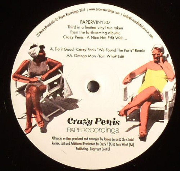 Crazy Penis : A Nice Hot Edit With... (12")