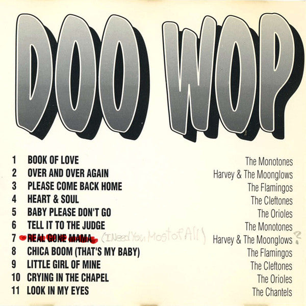 Various : Doo Wop Classics (CD, Comp)