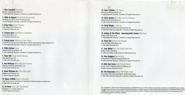 Various : Talking In Your Sleep The Country Collection (CD, Album, Comp)