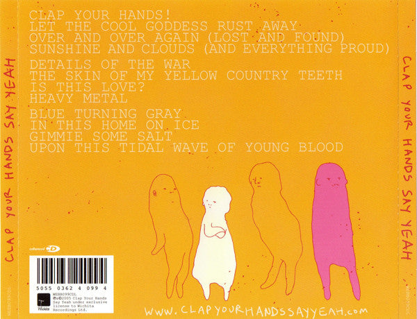 Clap Your Hands Say Yeah : Clap Your Hands Say Yeah (CD, Album, Enh, Ltd)