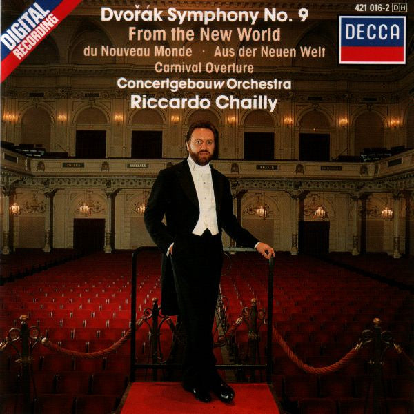 Antonín Dvořák, Concertgebouworkest, Riccardo Chailly : Symphony No.9 'From The New World', Carnival Overture (CD, Album)