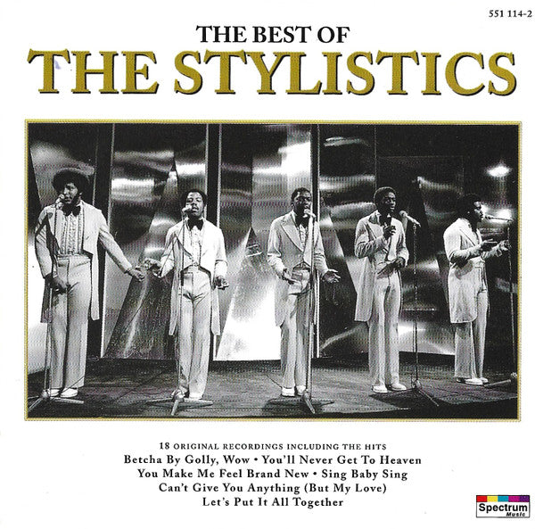 The Stylistics : The Best Of The Stylistics (CD, Comp, RE, PMD)