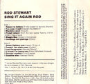 Rod Stewart : Sing It Again Rod (Cass, Comp)