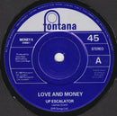 Love And Money : Up Escalator (7")