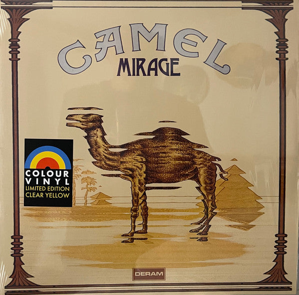 Camel : Mirage  (LP, Album, RE, RM, Yel)