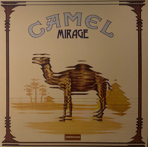 Camel : Mirage  (LP, Album, RE, RM, Yel)