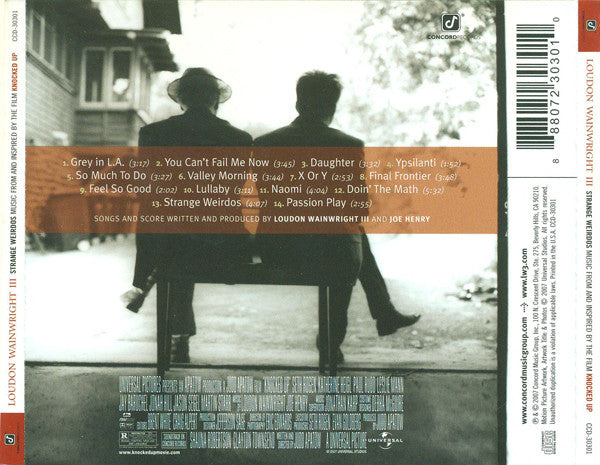 Loudon Wainwright III : Strange Weirdos (Music From And Inspired By The Film Knocked Up) (CD, Album)