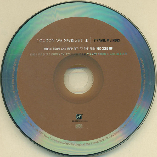 Loudon Wainwright III : Strange Weirdos (Music From And Inspired By The Film Knocked Up) (CD, Album)