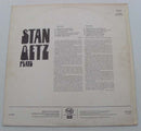 Stan Getz : Stan Getz Plays (LP, Album, Comp, RE)