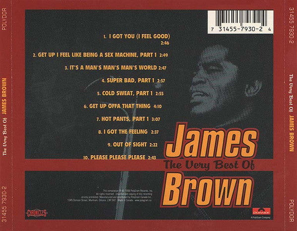 James Brown : The Very Best Of James Brown (CD, Comp)