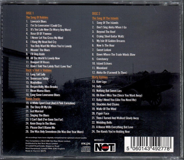 Marty Robbins : The Essential Marty Robbins (2xCD, Comp, Mono, RM)