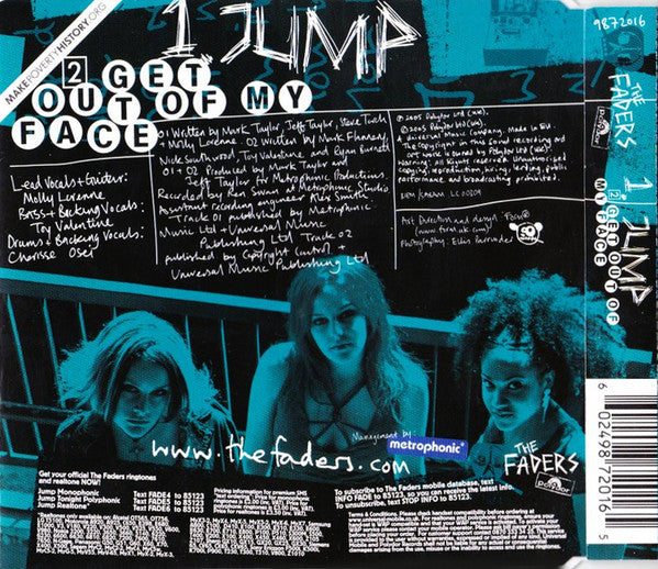 The Faders : Jump (CD, Single, CD1)