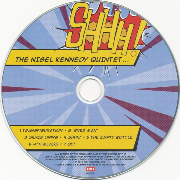 The Nigel Kennedy Quintet : Shhh! (CD, Album, Dig)