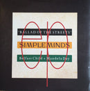 Simple Minds : Ballad Of The Streets (7", EP, Bla)