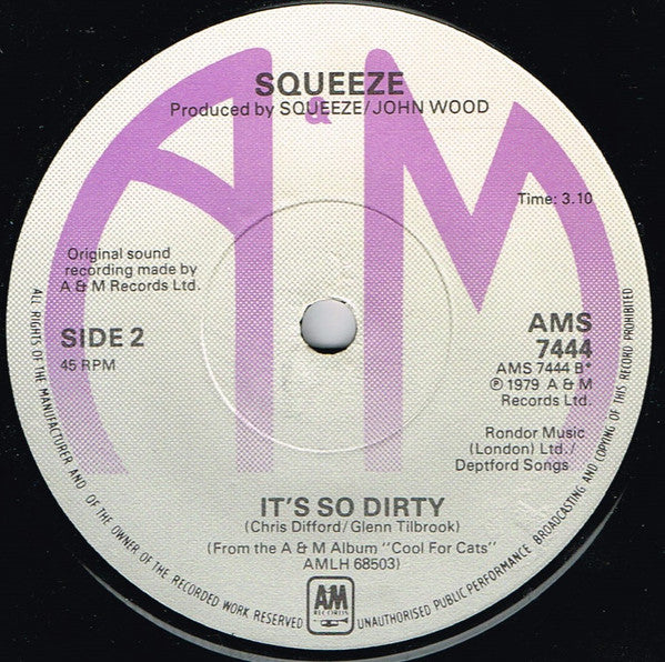 Squeeze (2) : Up The Junction (7", Single)