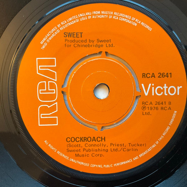 The Sweet : The Lies In Your Eyes (7", Single)