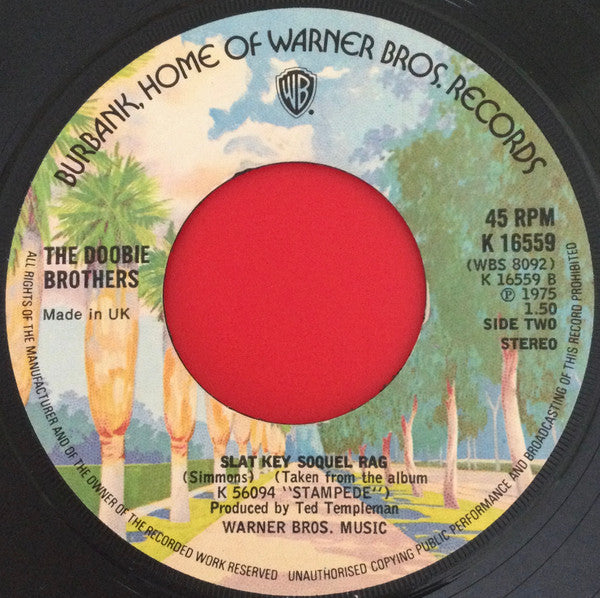 The Doobie Brothers : Take Me In Your Arms (Rock Me A Little While) (7", Single, Lar)
