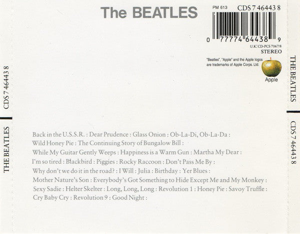The Beatles : The Beatles (2xCD, Album, RE, Fat)